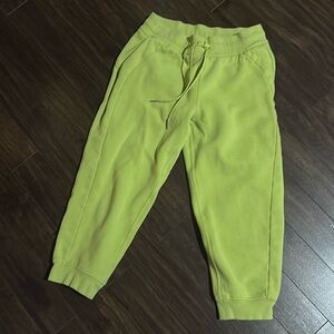 Lime Green Lululem Joggers